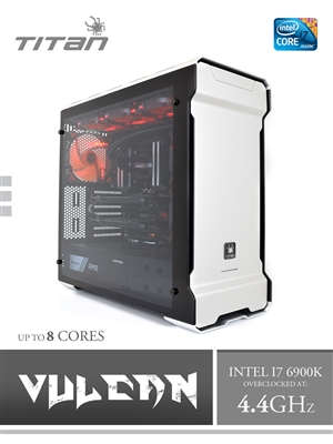 X199 VULCAN 8 - Overclocked 4.4GHz Intel Core i7-6900K 8 Cores Workstation